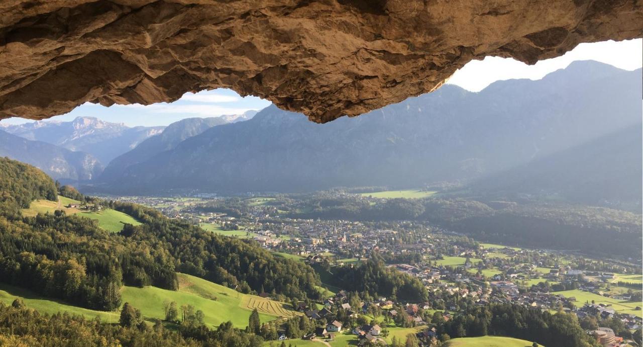 Ferienwohnung Stoablick - Barrierefrei Mit Bergblick Bad Goisern Zewnętrze zdjęcie